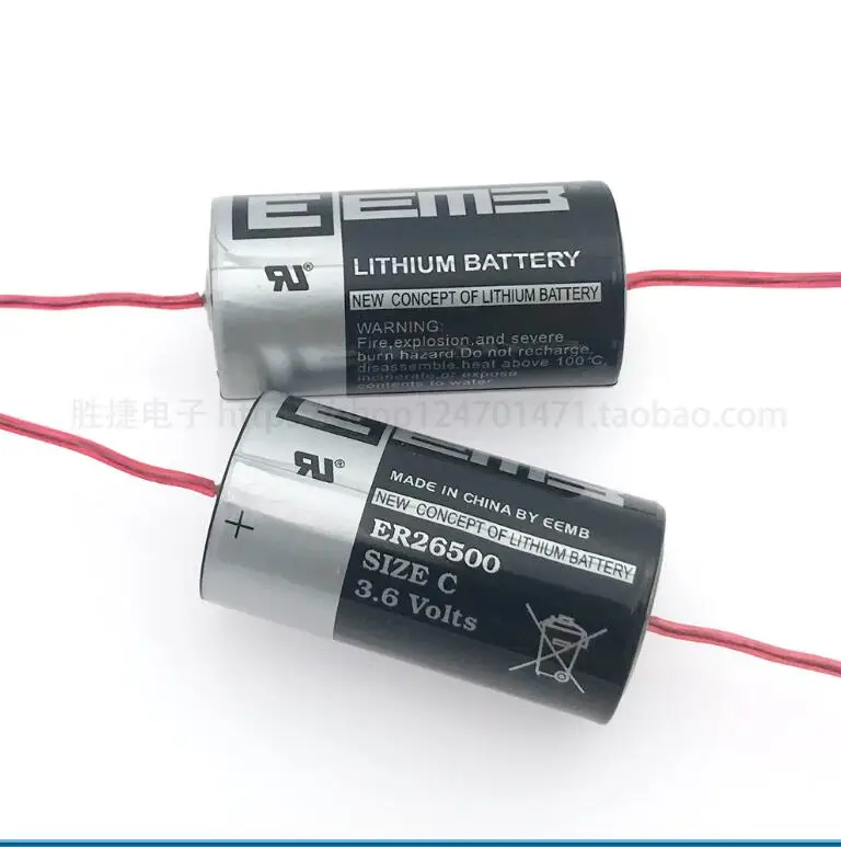 4 шт. C Размеры Li-SOCl2 Li-Ion Батарея 9000 мА/ч 3 6 V ER26500 емкость для смарт-карты метр с