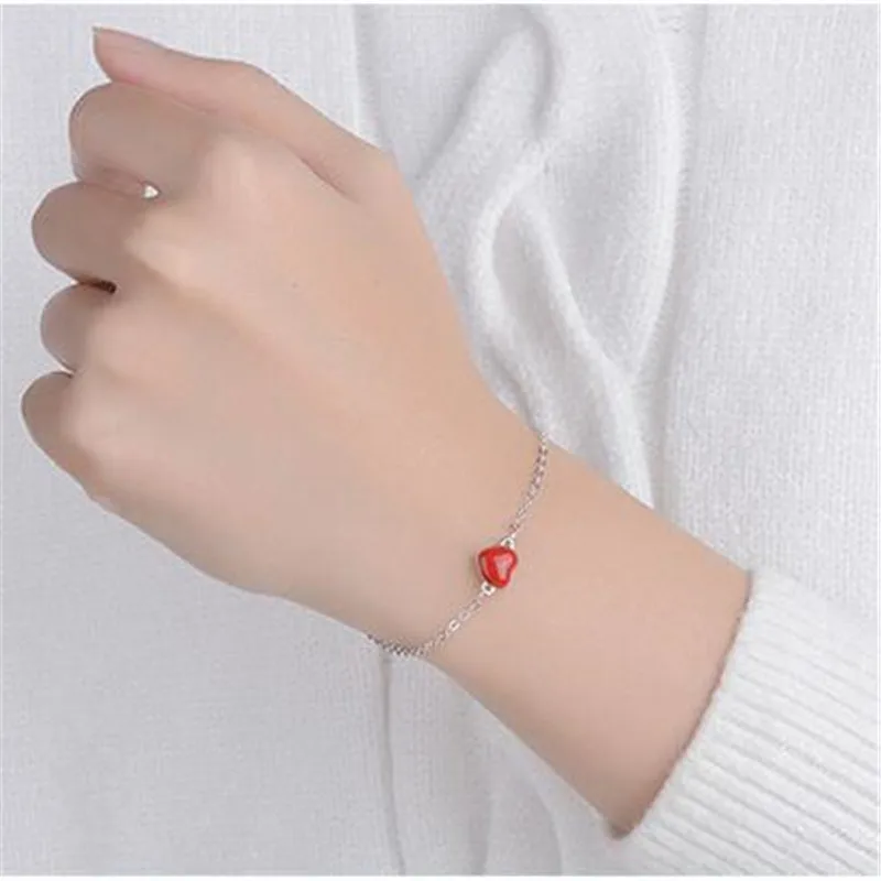 Новые простые милые модные ювелирные изделия из стерлингового серебра 925 пробы