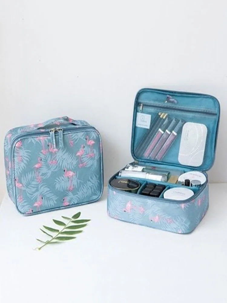 

Portable Travel Organizer Cosmetic Bag Women Business Trip Toiletry Organizer Waterproof Female Storage Make Up Cases Organizers