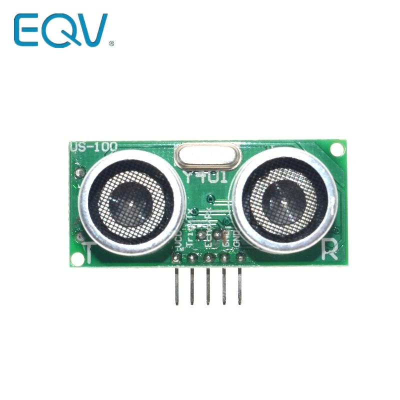 EQV US-100 Ультразвуковой Сенсор модуль DC 2 4 V - 5V с Температура диапазон компенсации