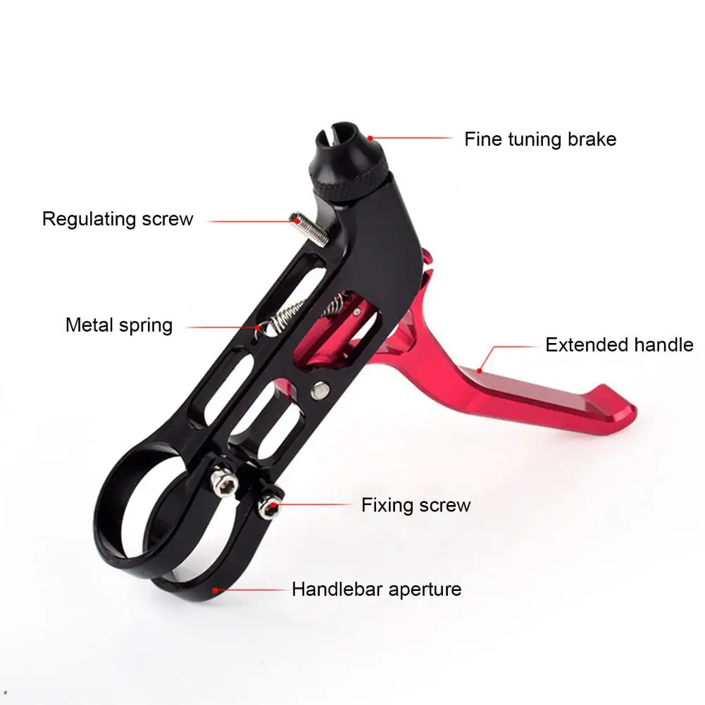 Велосипедные Тормозные ручки 2 шт. уровень с двумя винтами алюминиевый сплав