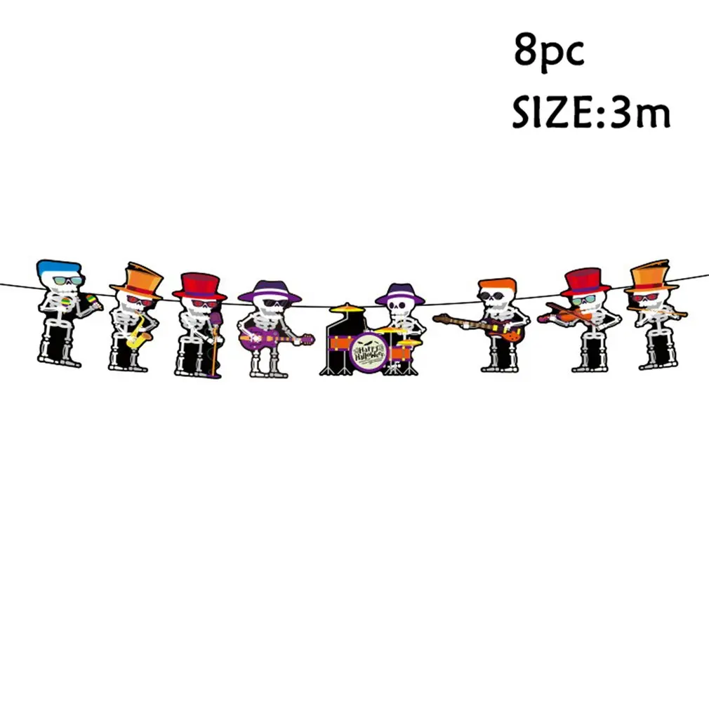 Украшение для вечевечерние НКИ на Хэллоуин баннер украшение создания атмосферы