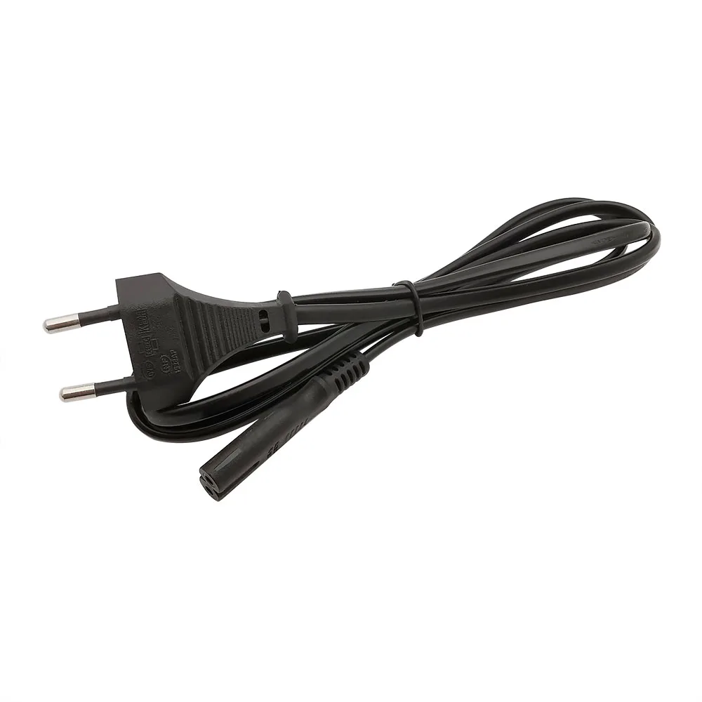 1 шт. 2 Pin контакт ЕС штекер Универсальный адаптор для портативного компьютера с