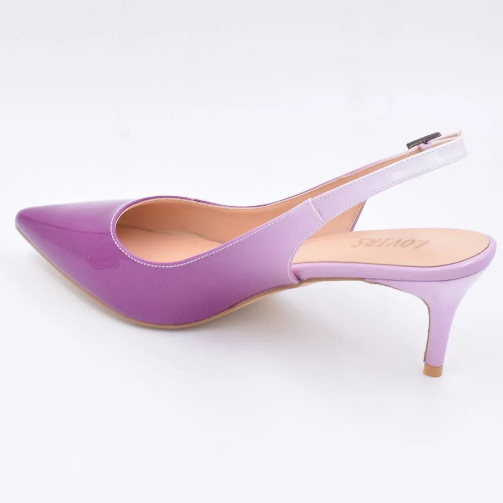 Lovirs Женские однотонные Цвет с петлей на пятке Ремешок щиколотке открытым носком 6