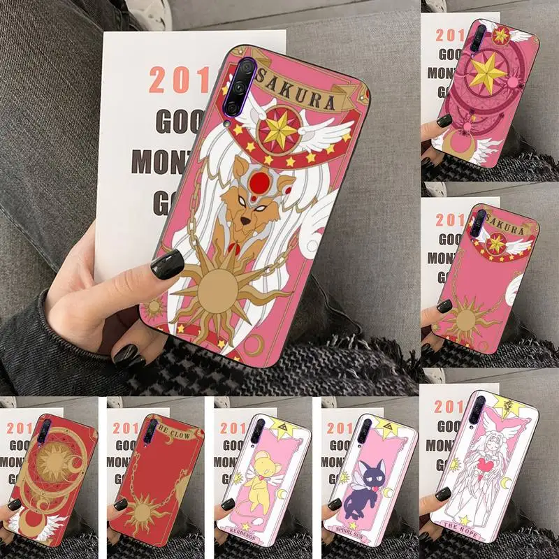 

Card Captor Sakura Phone Case For Huawei Y5 Y62019 Y52018 Y92019 Luxury funda case for 9prime2019