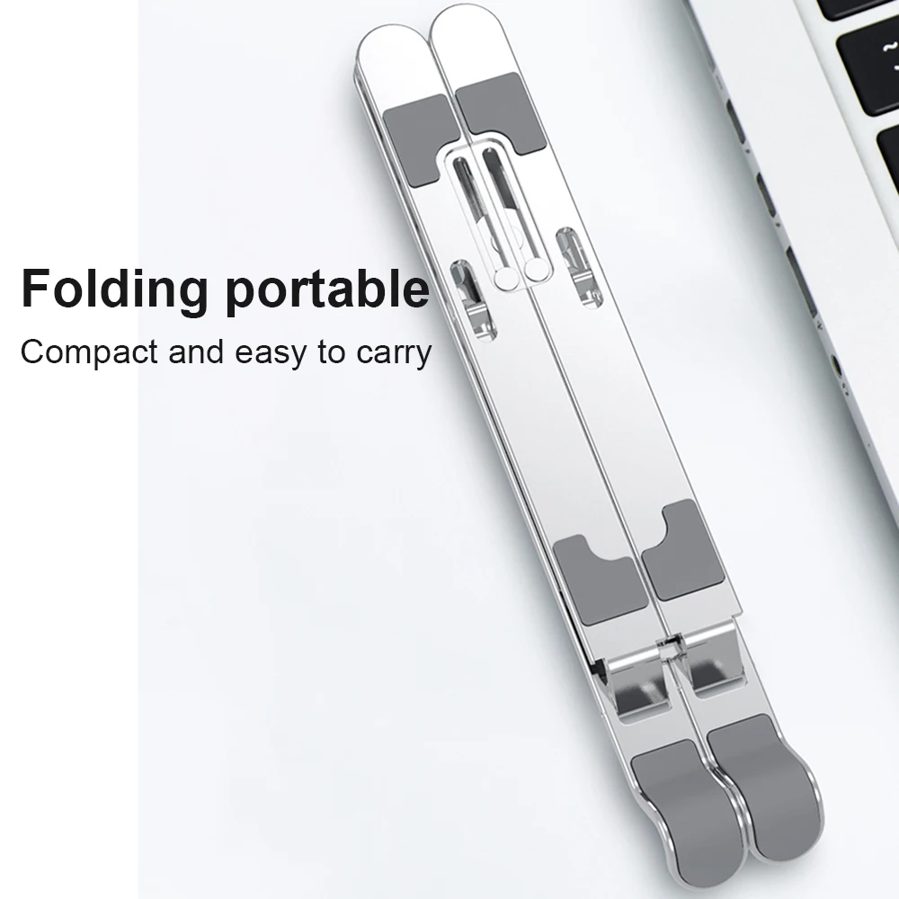 Регулируемая подставка для ноутбука Macbook pro Air портативный складной держатель