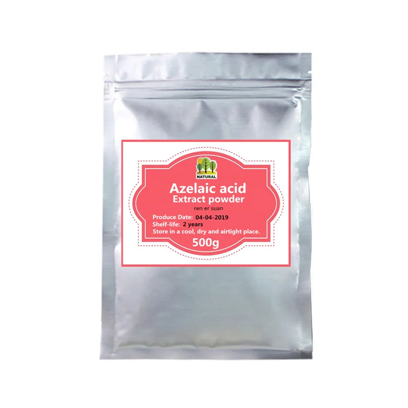 

50-1000g,High Purity 99% Azelaic Acid Powder,Nonanedioic Acid,Ren Er Suan,100% High Quality with Free Shipping