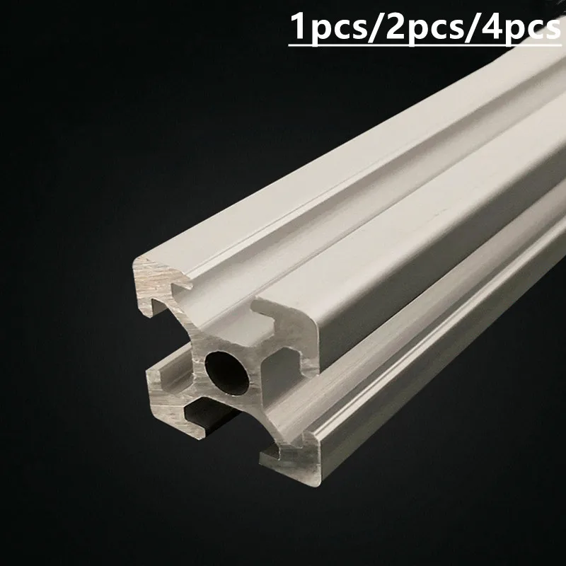 Алюминиевый профиль CNC 2020 экструзия алюминиевого профиля 100 мм-1000 мм детали для