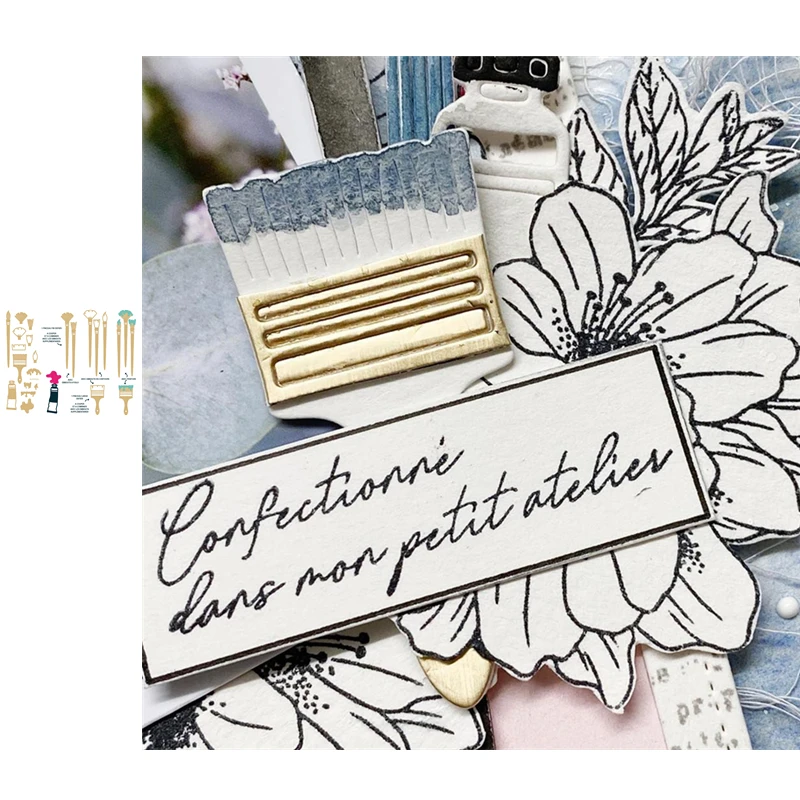 

Инструменты для покраски, инструменты для украшения, штампы для резки металла «сделай сам», для скрапбукинга, альбома, бумаги, искусственно...