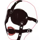 Силиконовый Открытый дышащий кляп для рта сексуальные наручники БДСМ фетиш фиксаторы для рта секс-игрушки кляп с повязкой на глаза экзотические аксессуары