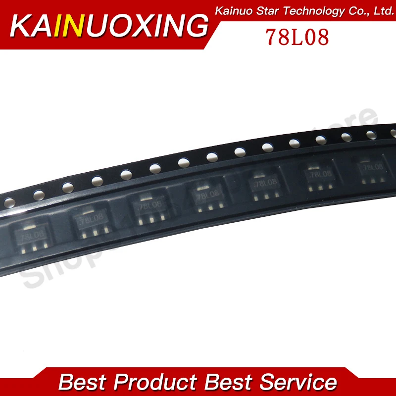 Триод 78L08 SOT89 CJ78L08 SOT SMD SOT-89, новый и оригинальный, 10 шт.