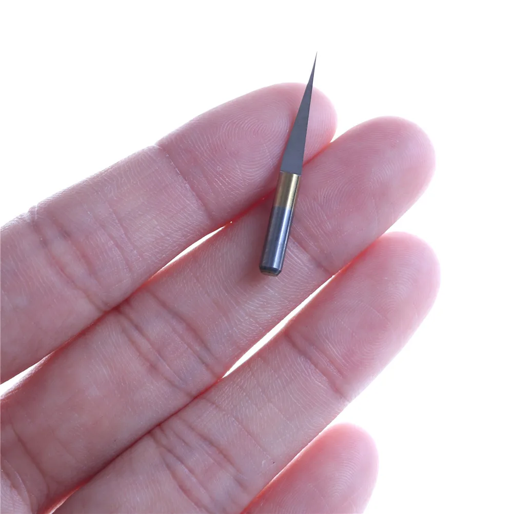 10 шт. 3 175 мм твердосплавные гравировальные фрезы для печатных плат фрезерный