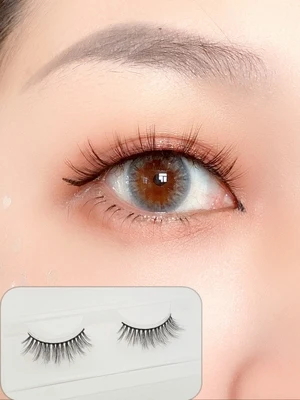 

Новый стиль, 100% натуральные сибирские объемные ресницы из меха норки, густые натуральные накладные ресницы, Модные накладные ресницы