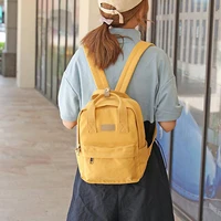 stiven james small canvas backpack multi pocket school bags for teenagers girls traveling bag casual rucksack women shoulder bag