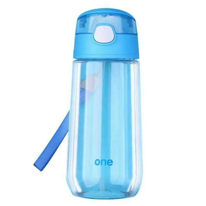 500 мл детская бутылка для воды с соломинкой школы питья отдыха вечеринки спорта
