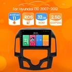 Автомобильное радио мультимедийный проигрыватель навигации GPS для Hyundai I30 2007-2008 2009 2010 2011 2012 Поддержка камера заднего вида DVR BT carplay