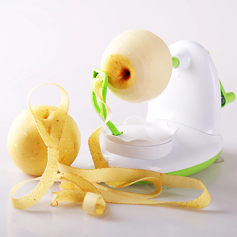 

Multifunctional Apple Peeler Hand Handle Fast Peeler Durable Stainless Steel Rotary Fruit Vegetable Peeler Portable Kitchen Tool