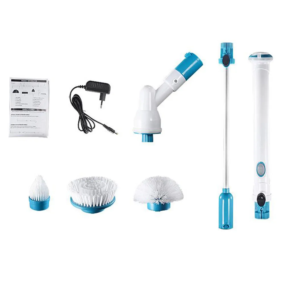 Щетка для чистки многофункциональная Водонепроницаемая телескопическая ручка