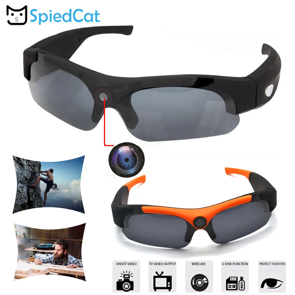 HD 120/90 градусов широкоугольные линзы поляризованные DV очки с камерой