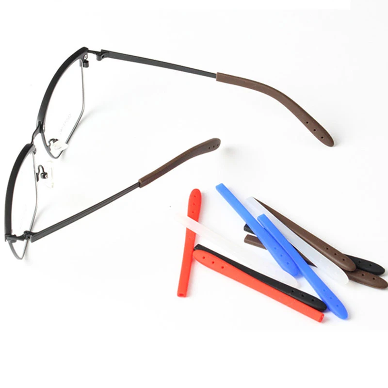 Силиконовые Нескользящие Чехлы для очков эластичные дужки с заушным крючком