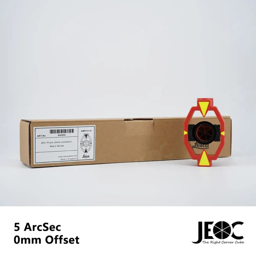 JEOC Мини Отражатель призмы GMP111-0 с 4 стержнями геодезический Арахис для Leica Total Station |