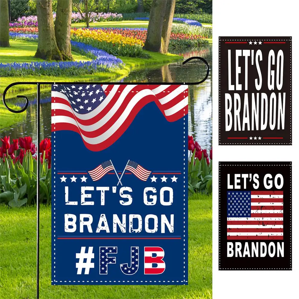 

Let's Go Brandon Flags - Garden Flags For Outside - Vivid Color And Fade Proof Outdoor Indoor Decoration (3 Styles)