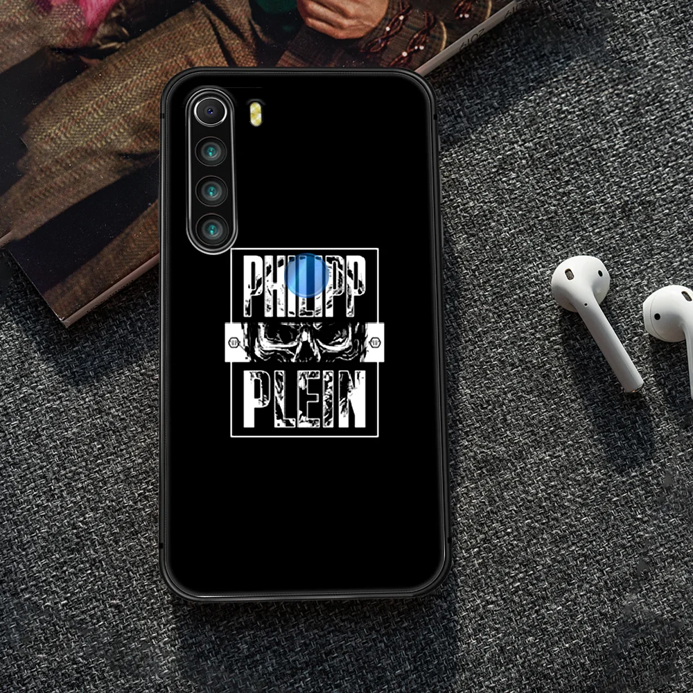 

luxury Brand qp Philipp Phone Case Cover Hull For XIAOMI Redmi 7 7a 8 8a 9 10X NOTE 6 7 7s 8 8t 9 9s Pro Max black Cell Tpu