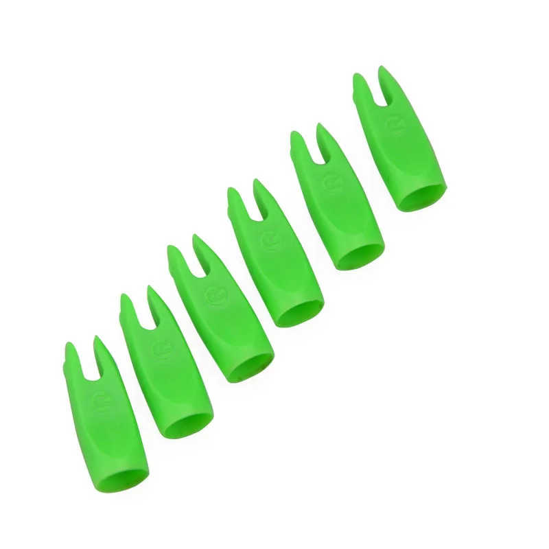 50/100 шт. 9/32 &quotдержатель для стрельбы из лука хвостовик пластиковый деревянный