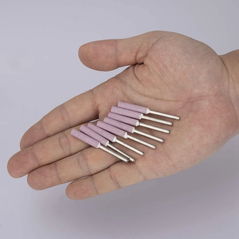 

16Pcs Chainsaw Sharpener Grinding Stones 4.8mm Sharpening Tool Stones Burr Chain Saw Grindstone File Replacement Tools