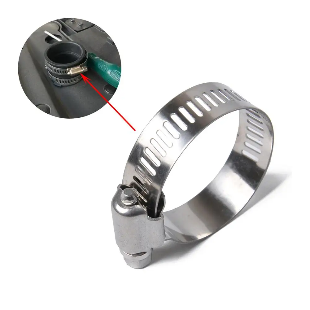 60 шт./компл. шланговый зажим 6 мм 38 обруч из нержавеющей стали для шланга комплект