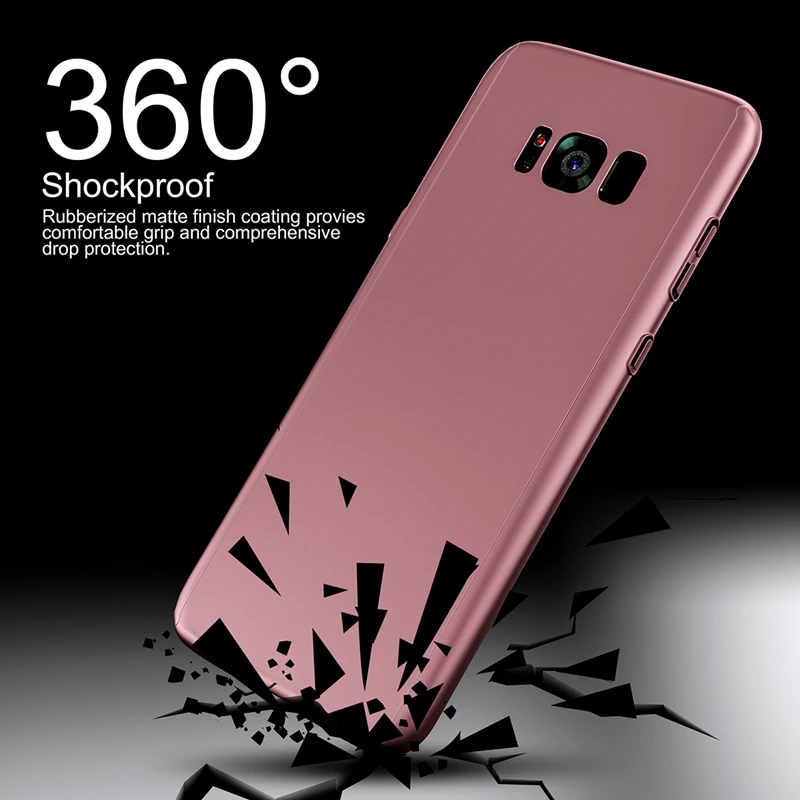Чехол для Samsung s8 s9 s7 note 8 чехол Note 10 20 Ultra 9 роскошный с полным покрытием на 360
