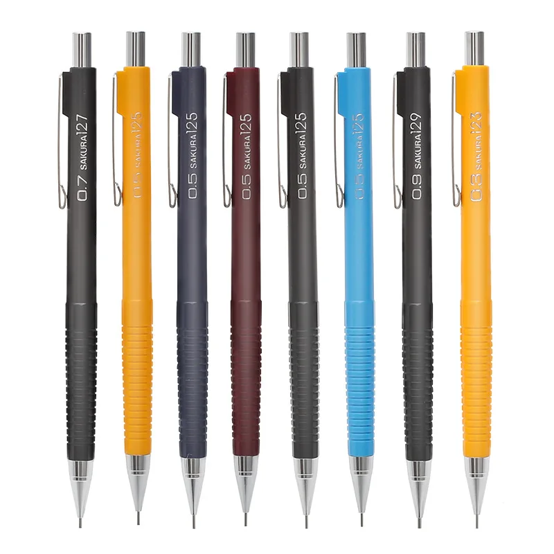 

Automatic Pencil Lead Pen 0.5mm Hand-Painted Design Cartoon Drawing Plastic Mechanical Pencils Office Writing Stationery
