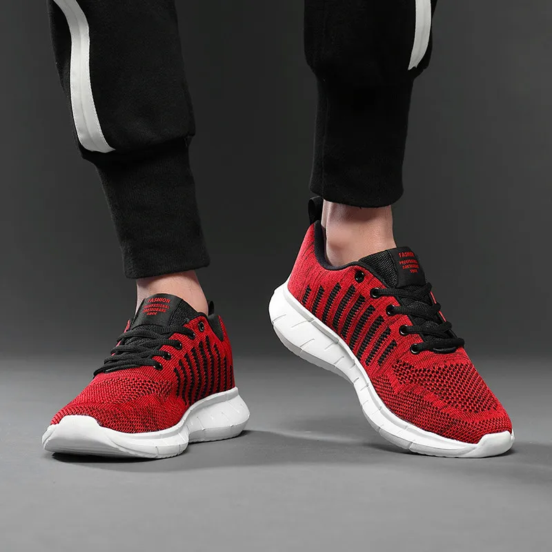 

Trend Style Men's Casual Shoes Fashion Breathable High quality men's shoes breathable fashion running shoes mesh shoes Masculino