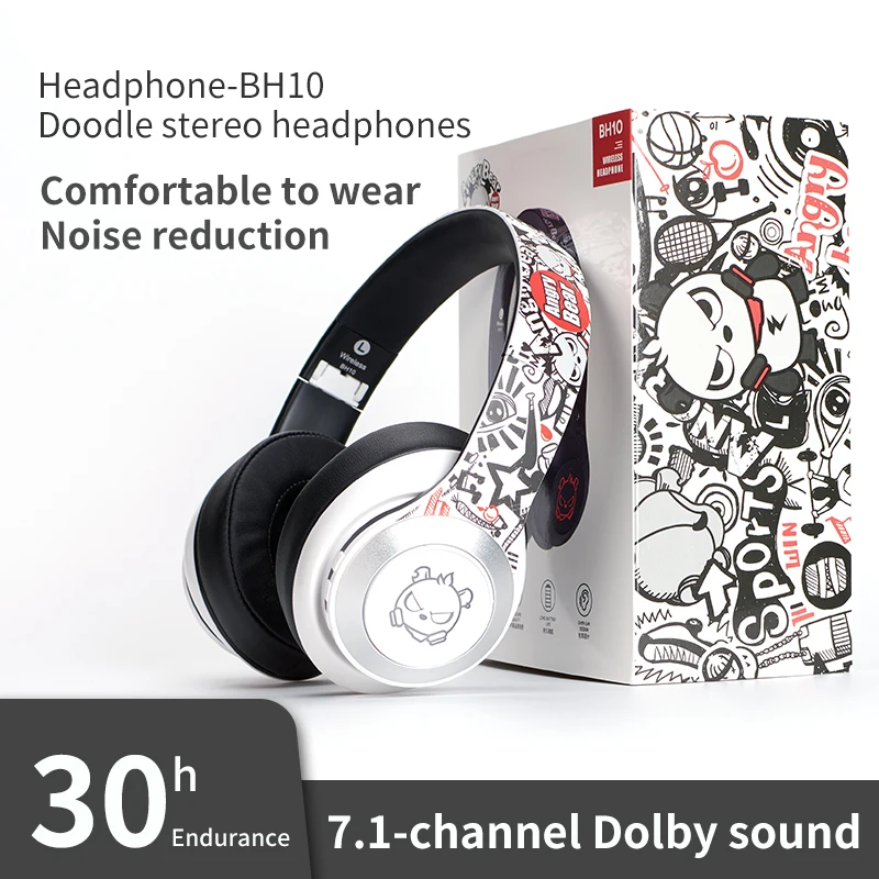 Беспроводная Bluetooth гарнитура игровые наушники TWS Hi Fi стереонаушники с