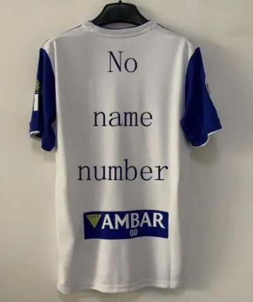 no name Реальные Сарагоса traje de foutbol para adultos 19/20 Chaleco de caza de ZAPATER - Цвет: no name
