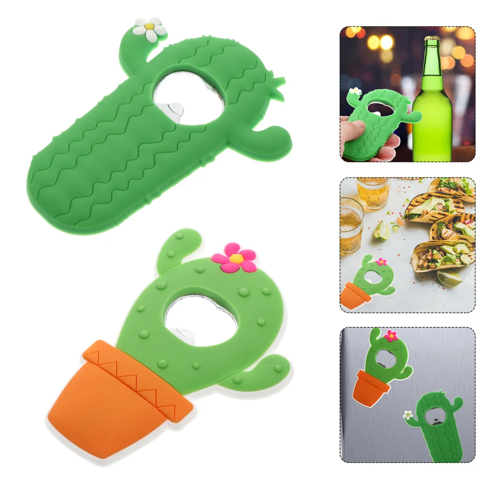 

2pcs Shape Bottle Opener Creative Portable Cap Lifter Party Supplies