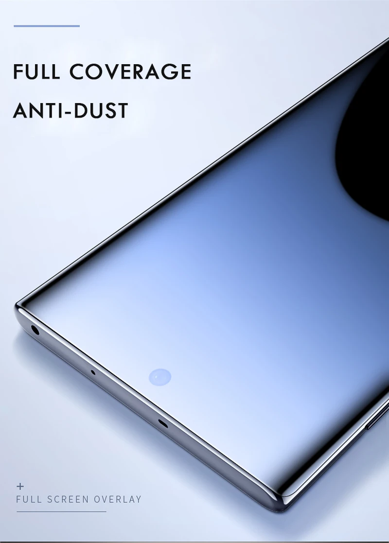 Передняя+ задняя защитная пленка для samsung Note 10 гелевая 3D Защитная пленка для экрана Galaxy Note 10 Plus 10+ 5G TPU Гидрогелевая пленка