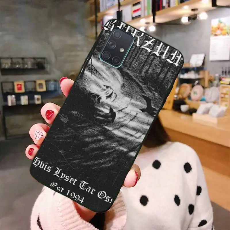 HUAGETOP Burzum Filosofem BRZM мягкий чехол для телефона Samsung Galaxy A21S A01 A11 A31 A81 A10 A20E A30 A40 A50 A70 A80 A71