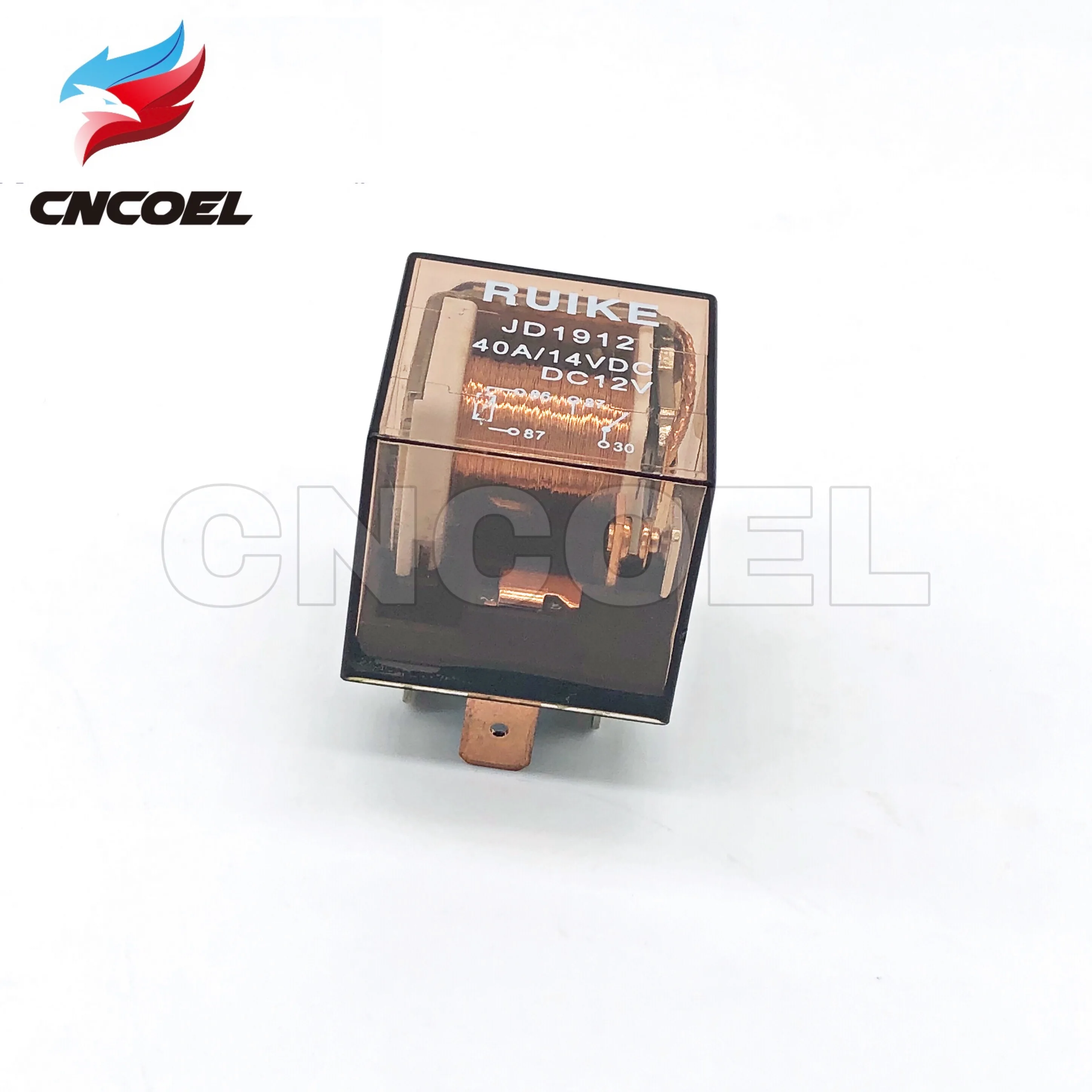 1 шт. водонепроницаемый автомобильный реле 12 В 4 контакта 40 А прозрачное