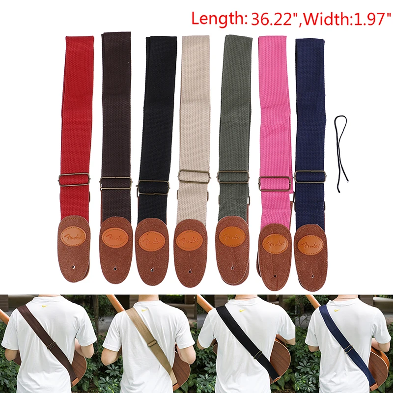 1 шт. Регулируемый Профессиональный Мягкий Нейлоновый ремень для электрогитары с