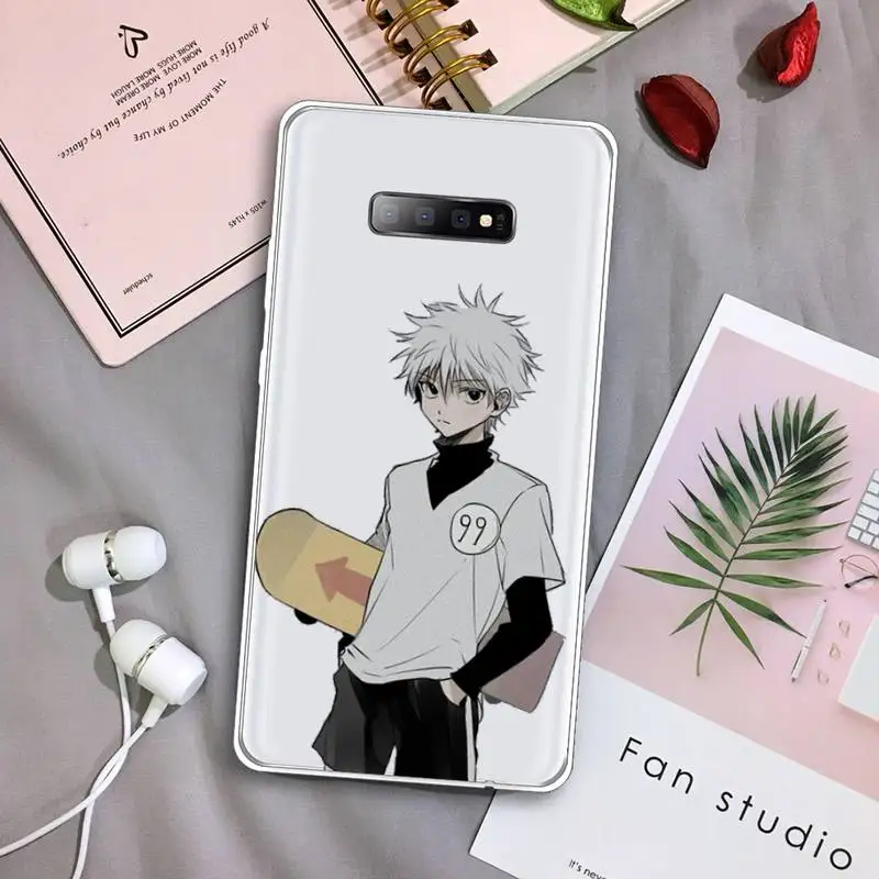 

Hunter x Hunter anime JAPAN Phone Case Transparent For Samsung Galaxy A71 A21s S8 S9 S10 plus note 20 ultra