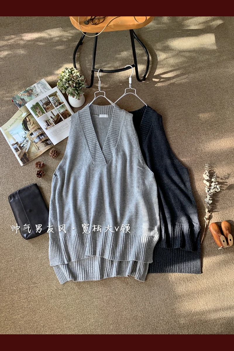 

Spring Summer Women Loose Brief Japanese Style Comfortable Water Washed Linen V-neck Cardigan Dresses