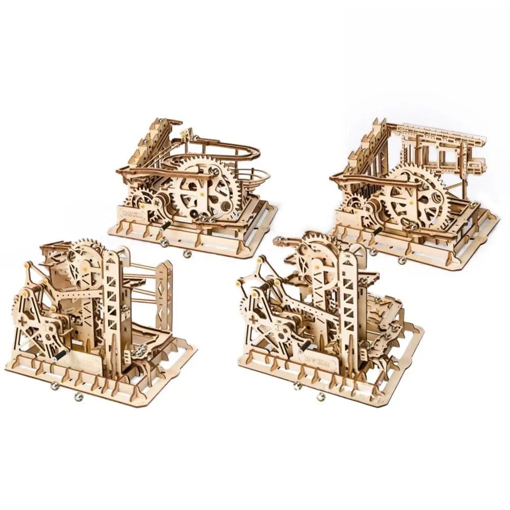 Дети взрослые 3D деревянные горки Пазлы Набор Обучающие игрушки для детей