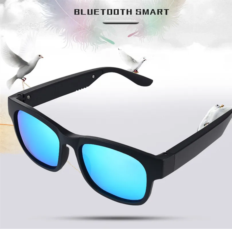 저렴한 블루투스 5.0 헤드셋 야외 여러 가지 빛깔의 선글라스 스포츠 헤드폰, 휴대 전화 무선 이어폰 통화 음악 스테레오 안경