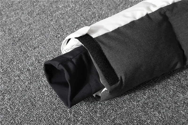 Зима 2020 новинка повседневная и модная мужская короткая куртка QUANBO на утином пуху