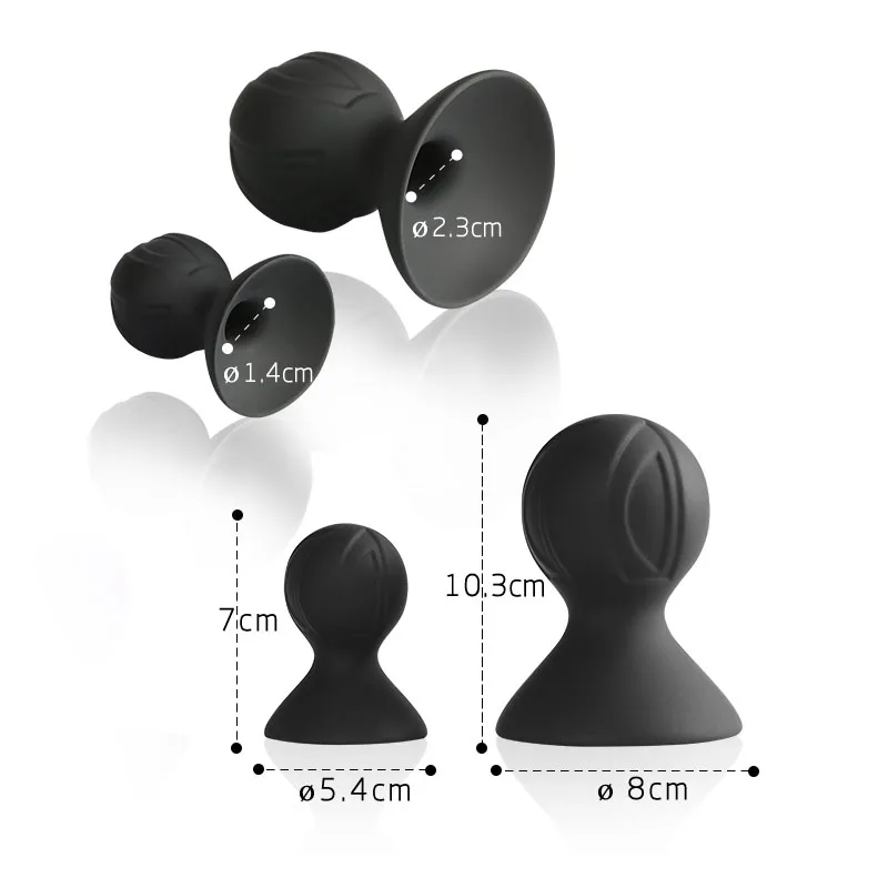 2 шт. вакуумные зажимы для сосков|Массажеры груди| |