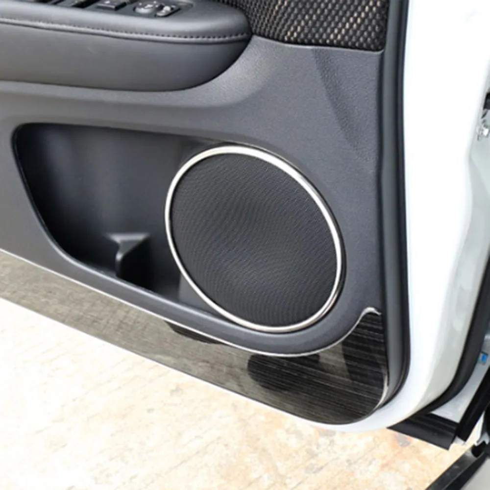 CAR AUDIO SPEAKERS CIRCULAR BEZEL MOLDING GARNISH FOR HONDA HR-V HRV VEZEL 2017 2018 2019 ACCESSORIES | Автомобили и мотоциклы