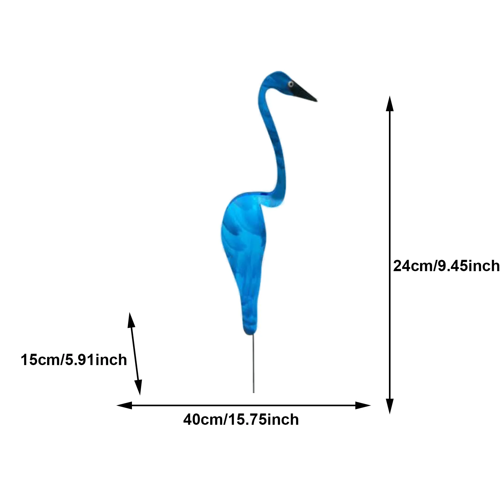 

Home Garden Decor Whimsical Bird Absolutely Gorgeous Unique Dynamic Bird Yard Decoration Supplies