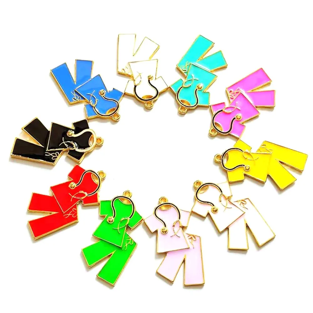 

10pcs scrubs charms for women DIY jewelry accessories
