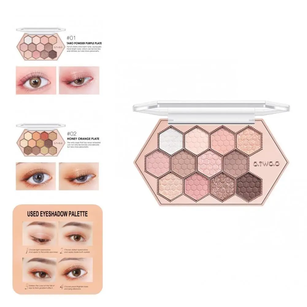 

Eyeshadow Palette Square No Vignetting Gentle Texture for Makeup Eye Shadow Palette Eyeshadow